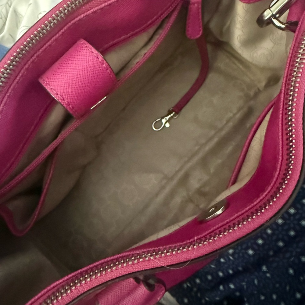 Michael Kors Sutton Saffiano Leather Satchel - Picture 9 of 12
